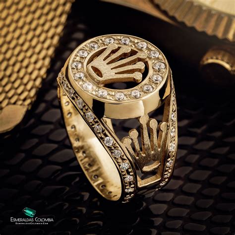 Anillos rolex hombre .